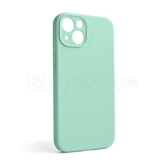 Чехол Full Silicone Case для Apple iPhone 13 new blue (67) закрытая камера (без логотипа)