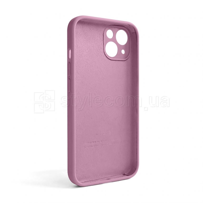 Чехол Full Silicone Case для Apple iPhone 13 blueberry (56) закрытая камера (без логотипа)