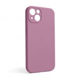 Чехол Full Silicone Case для Apple iPhone 13 blueberry (56) закрытая камера (без логотипа)