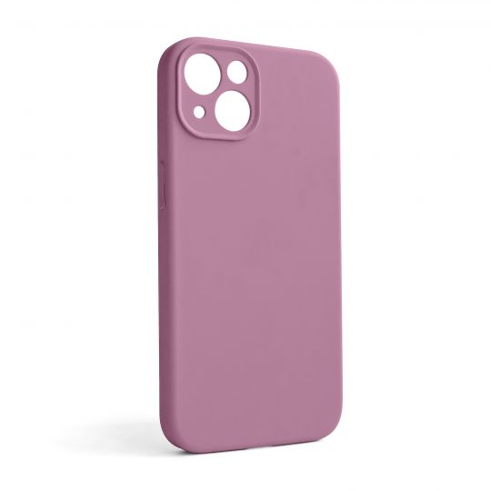 Чехол Full Silicone Case для Apple iPhone 13 blueberry (56) закрытая камера (без логотипа)