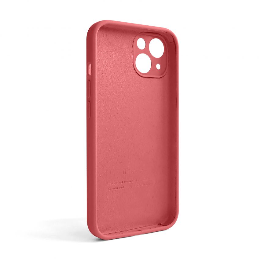 Чохол Full Silicone Case для Apple iPhone 13 camellia (25) закрита камера (без логотипу)