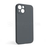 Чехол Full Silicone Case для Apple iPhone 13 dark grey (15) закрытая камера (без логотипа) - купить за 136.00 грн в Киеве, Украине