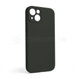 Чехол Full Silicone Case для Apple iPhone 13 dark olive (35) закрытая камера (без логотипа) - купить за 136.00 грн в Киеве, Украине