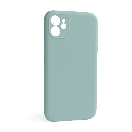 Чохол Full Silicone Case для Apple iPhone 12 turquoise (17) закрита камера (без логотипу) - купити за 150.62 грн у Києві, Україні