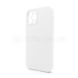 Чехол Full Silicone Case для Apple iPhone 12 Pro white (09) закрытая камера (без логотипа) - купить за 127.50 грн в Киеве, Украине