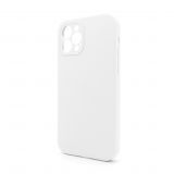 Чохол Full Silicone Case для Apple iPhone 12 Pro white (09) закрита камера (без логотипу)