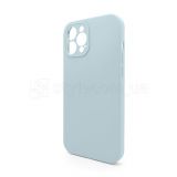 Чохол Full Silicone Case для Apple iPhone 12 Pro Max sky blue (58) закрита камера (без логотипу)
