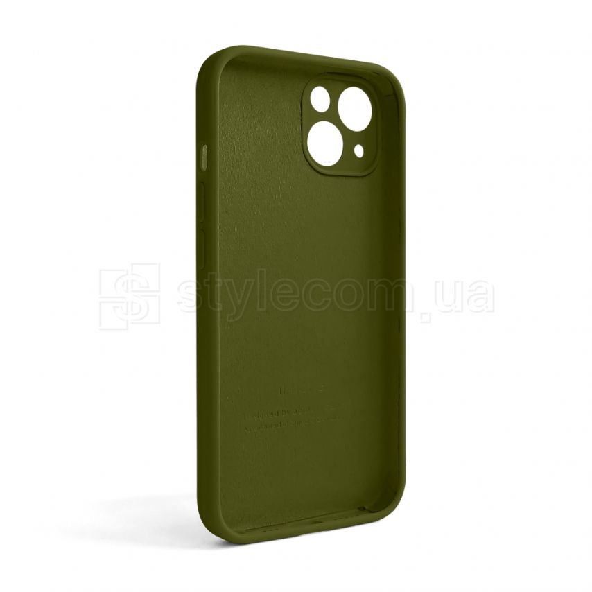 Чохол Full Silicone Case для Apple iPhone 13 forest green (63) закрита камера (без логотипу)
