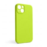 Чехол Full Silicone Case для Apple iPhone 13 new shiny (64) закрытая камера (без логотипа)