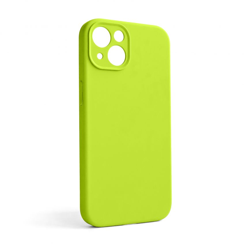 Чехол Full Silicone Case для Apple iPhone 13 new shiny (64) закрытая камера (без логотипа)