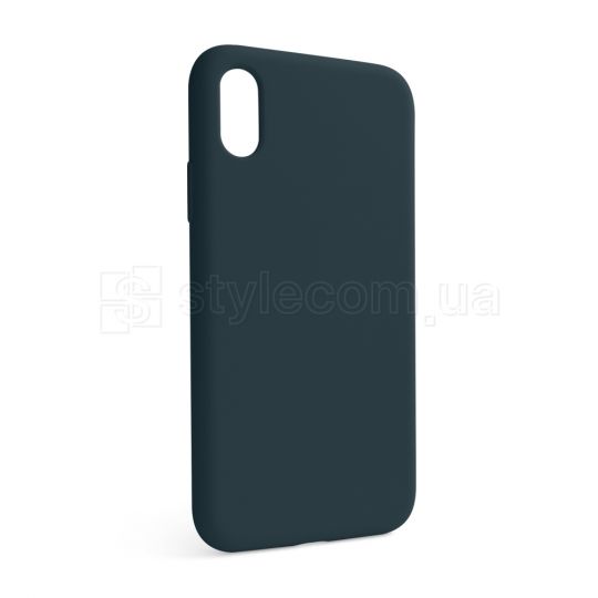 Чохол Full Silicone Case для Apple iPhone X, Xs cosmos blue (46) (без логотипу)