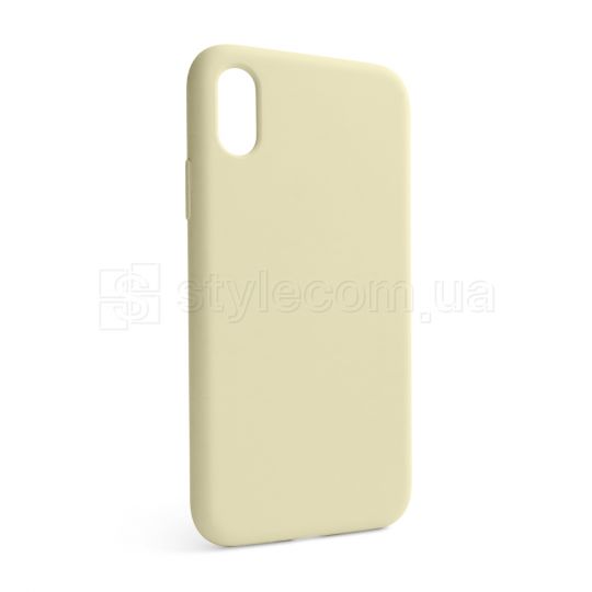Чехол Full Silicone Case для Apple iPhone X, Xs antique white (10) (без логотипа)