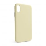 Чохол Full Silicone Case для Apple iPhone X, Xs antique white (10) (без логотипу)