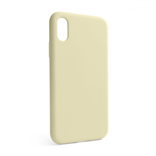 Чохол Full Silicone Case для Apple iPhone X, Xs antique white (10) (без логотипу)
