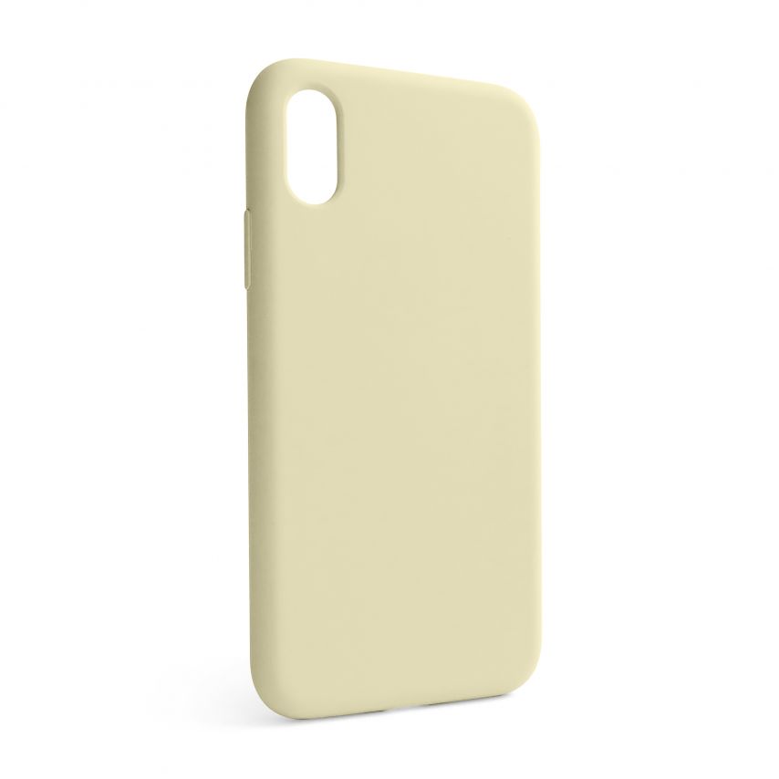 Чохол Full Silicone Case для Apple iPhone X, Xs antique white (10) (без логотипу)