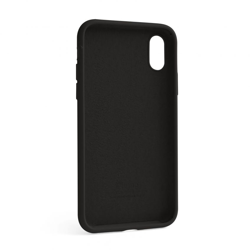 Чохол Full Silicone Case для Apple iPhone X, Xs black (18) (без логотипу)