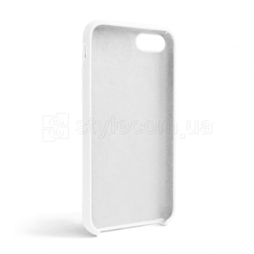 Чохол Full Silicone Case для Apple iPhone 7, 8, SE 2020 white (09) (без логотипу)