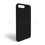 Чехол Full Silicone Case для Apple iPhone 7 Plus, 8 Plus black (18) (без логотипа) - купить за 141.44 грн в Киеве, Украине