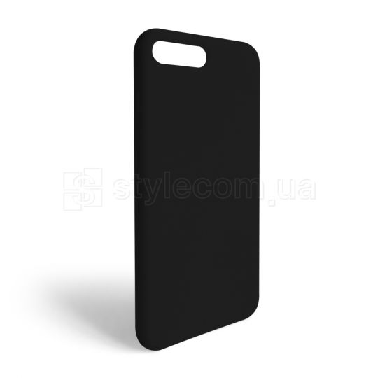 Чохол Full Silicone Case для Apple iPhone 7 Plus, 8 Plus black (18) (без логотипу)