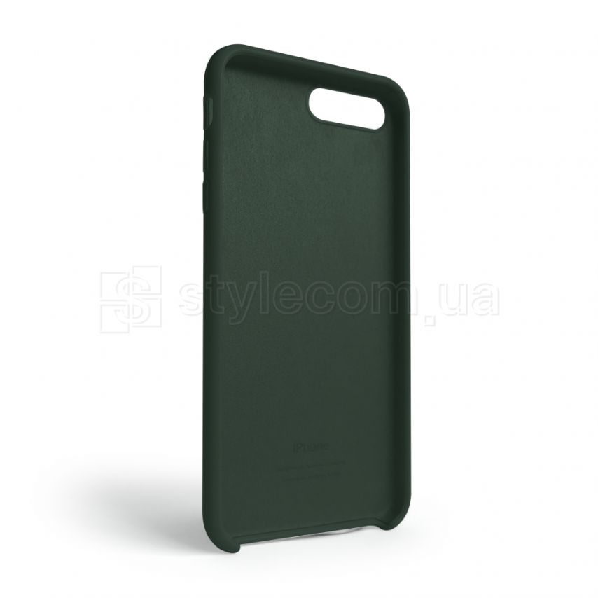 Чохол Full Silicone Case для Apple iPhone 7 Plus, 8 Plus atrovirens green (54) (без логотипу)