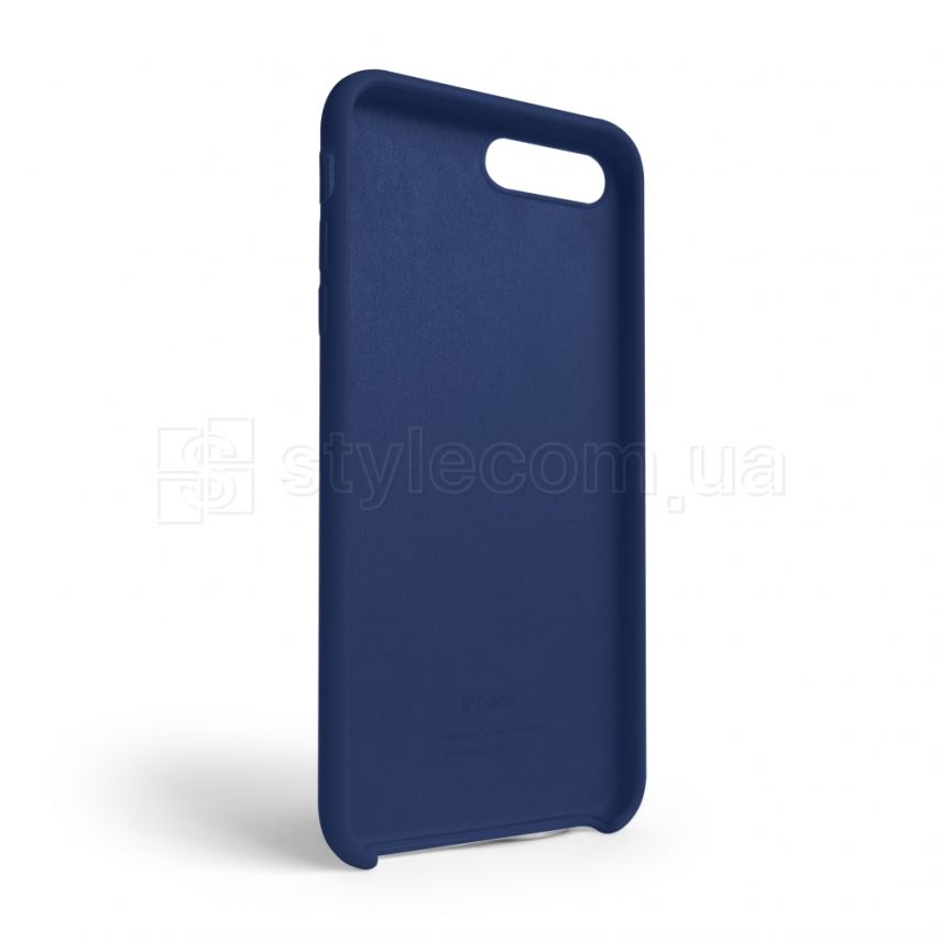 Чехол Full Silicone Case для Apple iPhone 7 Plus, 8 Plus blue cobalt (36) (без логотипа)