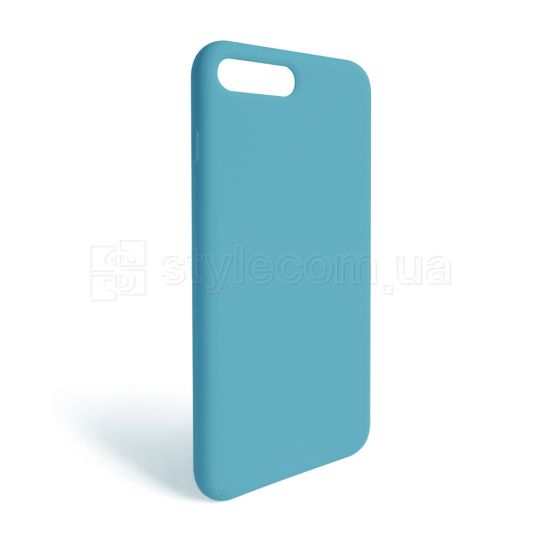 Чохол Full Silicone Case для Apple iPhone 7 Plus, 8 Plus cornflower (53) (без логотипу)