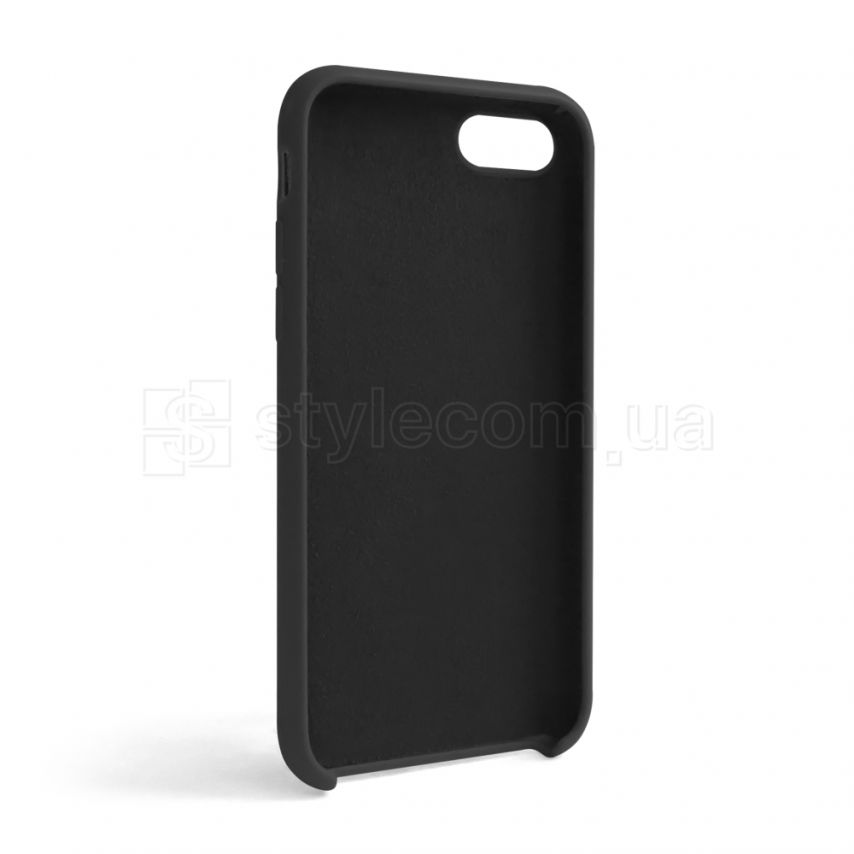 Чехол Full Silicone Case для Apple iPhone 7, 8, SE 2020 black (18) (без логотипа)