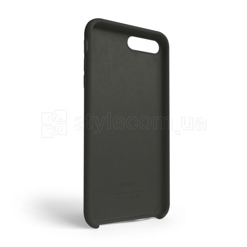 Чохол Full Silicone Case для Apple iPhone 7 Plus, 8 Plus dark olive (35) (без логотипу)