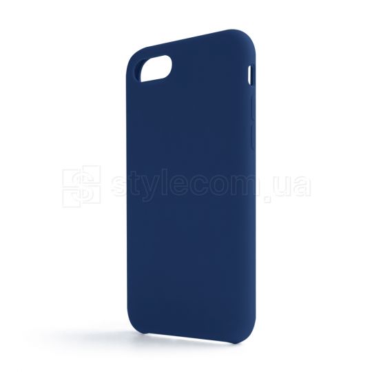 Чехол Full Silicone Case для Apple iPhone 7, 8, SE 2020 blue cobalt (36) (без логотипа)