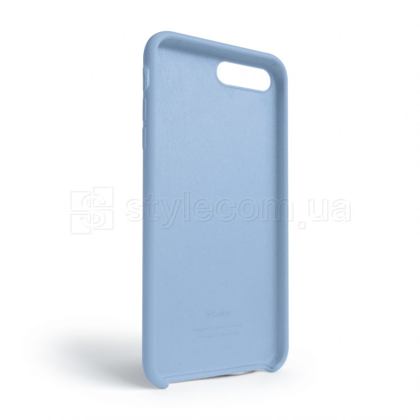 Чехол Full Silicone Case для Apple iPhone 7 Plus, 8 Plus light blue (05) (без логотипа)