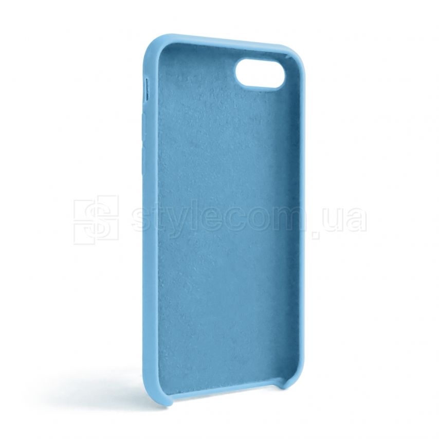 Чохол Full Silicone Case для Apple iPhone 7, 8, SE 2020 cornflower (53) (без логотипу)