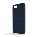 Чехол Full Silicone Case для Apple iPhone 7, 8, SE 2020 dark blue (08) (без логотипа)