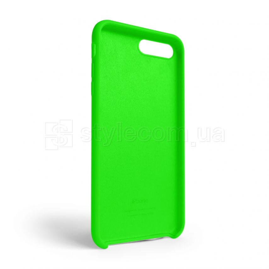 Чехол Full Silicone Case для Apple iPhone 7 Plus, 8 Plus shiny green (40) (без логотипа)