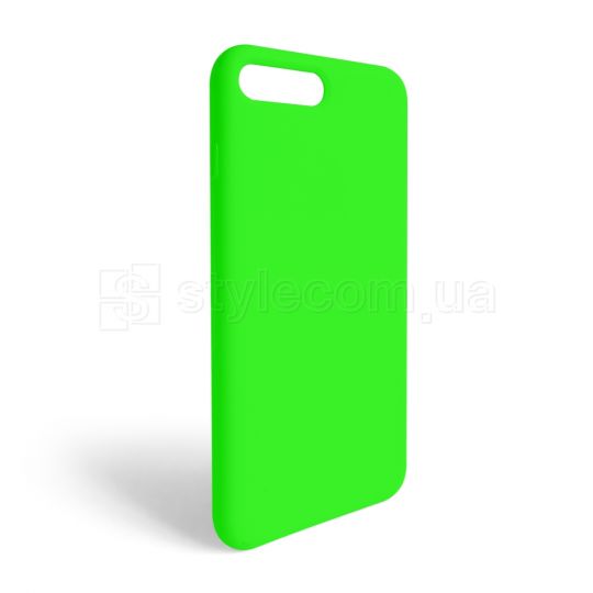 Чехол Full Silicone Case для Apple iPhone 7 Plus, 8 Plus shiny green (40) (без логотипа)