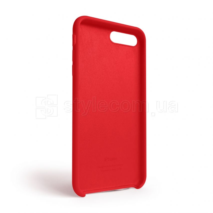 Чохол Full Silicone Case для Apple iPhone 7 Plus, 8 Plus red (14) (без логотипу)