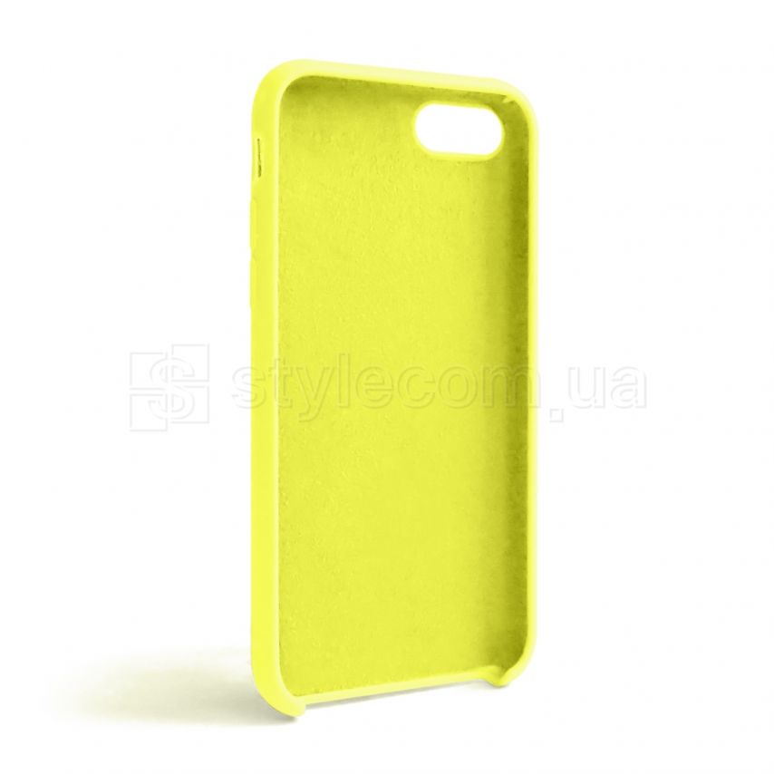 Чехол Full Silicone Case для Apple iPhone 7, 8, SE 2020 flash lime (41) (без логотипа)