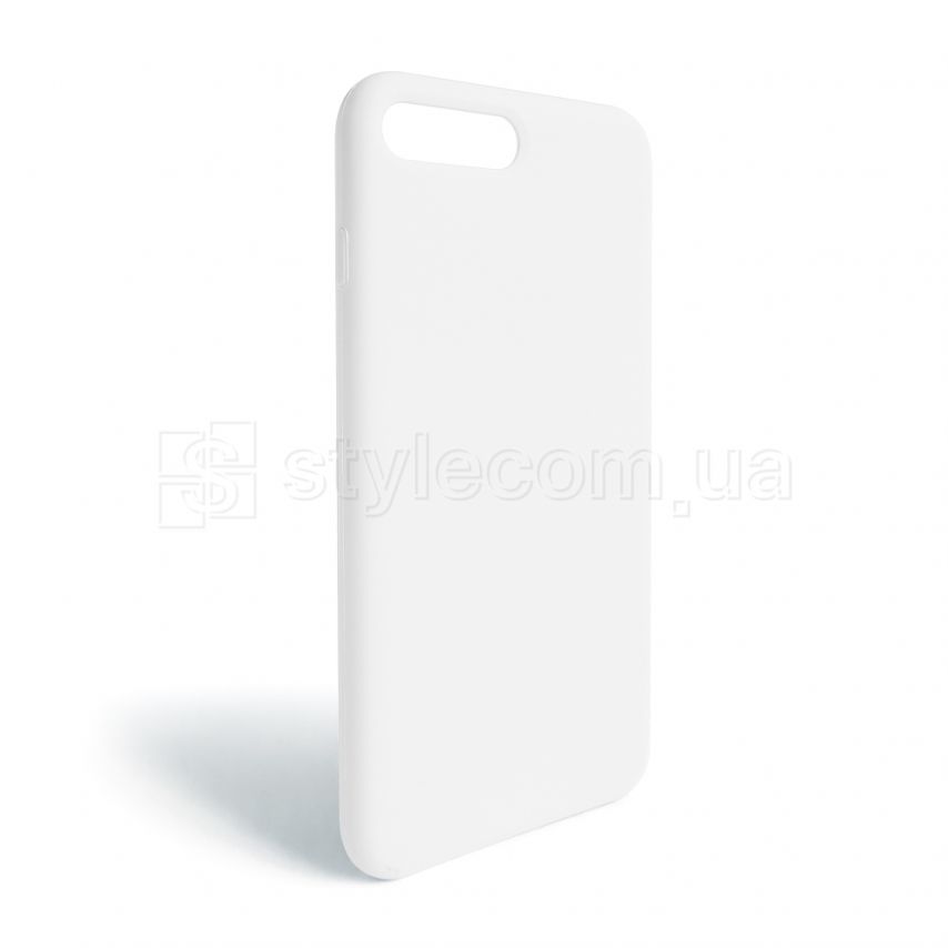 Чохол Full Silicone Case для Apple iPhone 7 Plus, 8 Plus white (09) (без логотипу)