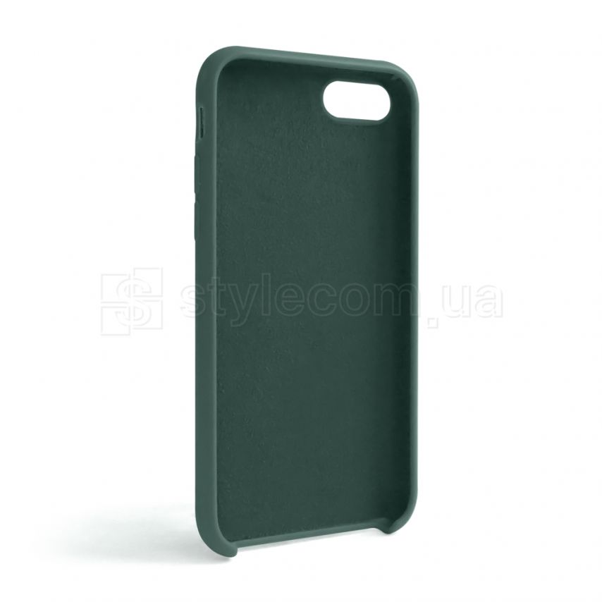 Чехол Full Silicone Case для Apple iPhone 7, 8, SE 2020 pine green (55) (без логотипа)