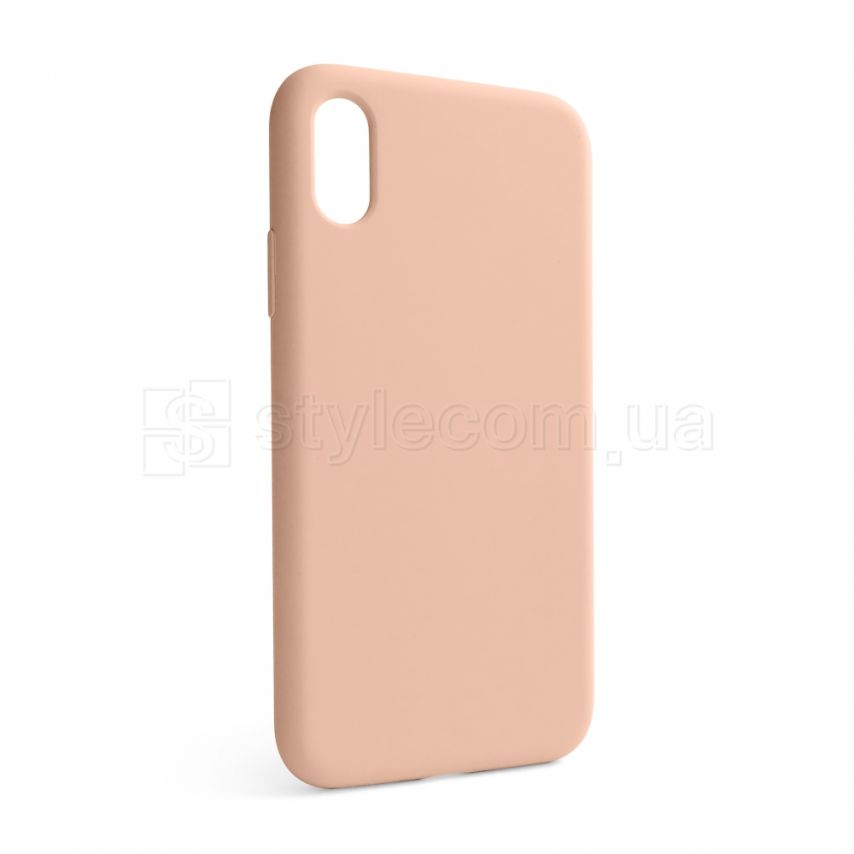 Чохол Full Silicone Case для Apple iPhone X, Xs grapefruit (61) (без логотипу)