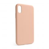 Чохол Full Silicone Case для Apple iPhone X, Xs grapefruit (61) (без логотипу)