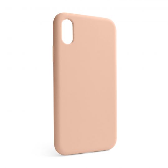 Чехол Full Silicone Case для Apple iPhone X, Xs grapefruit (61) (без логотипа) - купить за 150.62 грн в Киеве, Украине