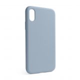 Чохол Full Silicone Case для Apple iPhone X, Xs sierra blue (62) (без логотипу)