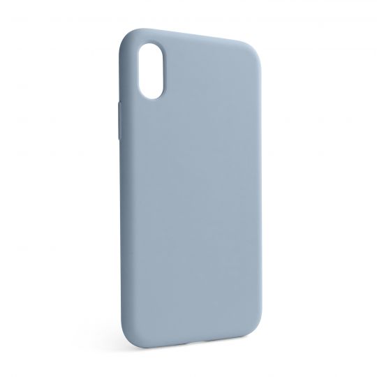 Чохол Full Silicone Case для Apple iPhone X, Xs sierra blue (62) (без логотипу) - купити за 150.62 грн у Києві, Україні