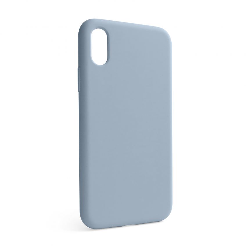 Чохол Full Silicone Case для Apple iPhone X, Xs sierra blue (62) (без логотипу)