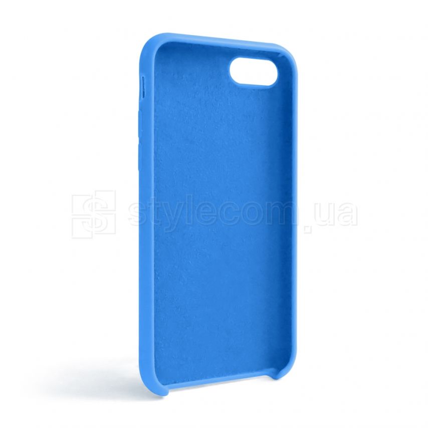 Чехол Full Silicone Case для Apple iPhone 7, 8, SE 2020 royal blue (03) (без логотипа)