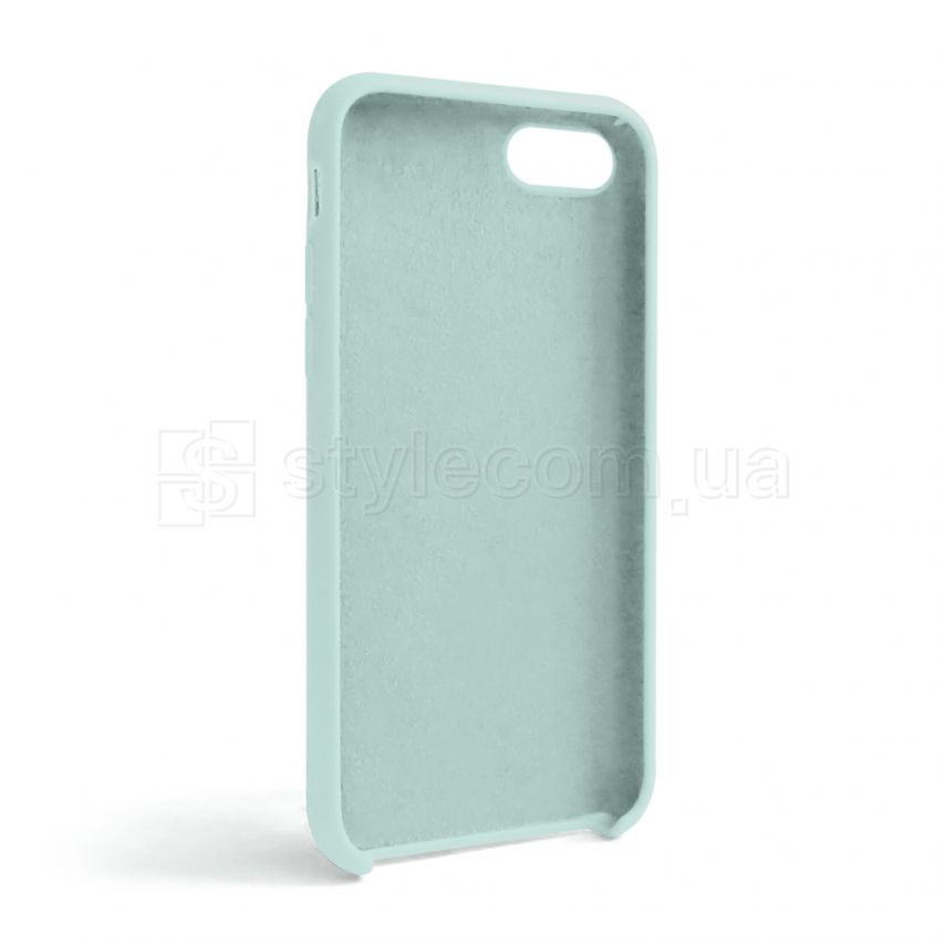 Чехол Full Silicone Case для Apple iPhone 7, 8, SE 2020 turquoise (17) (без логотипа)