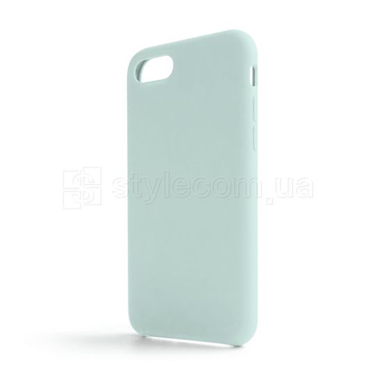 Чехол Full Silicone Case для Apple iPhone 7, 8, SE 2020 turquoise (17) (без логотипа)