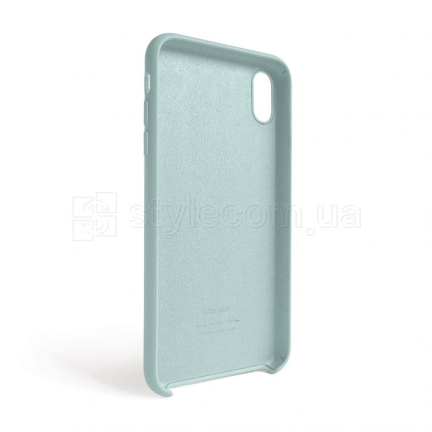 Чехол Full Silicone Case для Apple iPhone Xr turquoise (17) (без логотипа)