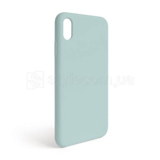 Чехол Full Silicone Case для Apple iPhone Xr turquoise (17) (без логотипа)