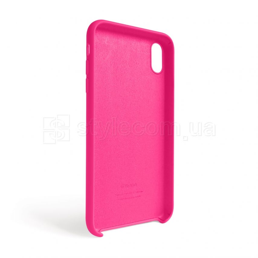 Чехол Full Silicone Case для Apple iPhone Xr shiny pink (38) (без логотипа)